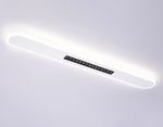 Потолочный светодиодный светильник FL51445 WH/BK белый/черный 70W 3000K-6400K+4200K 1200*125*40 (Без ПДУ)