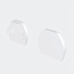 Заглушки для круглого низкопрофильного шинопровода Exility 2шт, TRAM034EC-R-41W. TM Maytoni