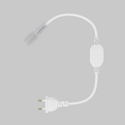 Коннектор питания с сетевой вилкой для гибкого неона AC220V 25x13 мм 201236. TM Maytoni