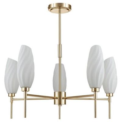 6518/5C MODERNI LN23 169 золотой Люстра потолочная G9 5*40W 220V SHIVON