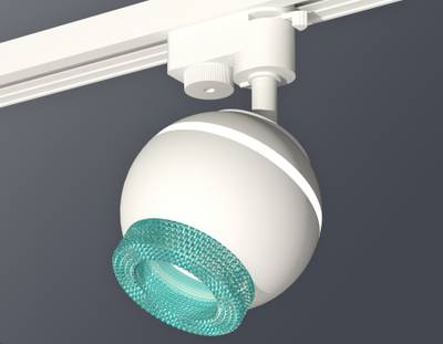 Комплект трекового светильника XT1101063 SWH/BL белый песок/голубой MR16 GU5.3 LED 3W 4200K (A2520, C1101, N7194)