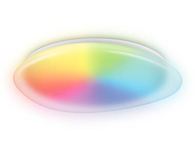 Светильник светодиодный RGB с пультом  FZ1615 FR матовый IP20 60W 3000-6500K+RGB 510*100 (ПДУ ИК)