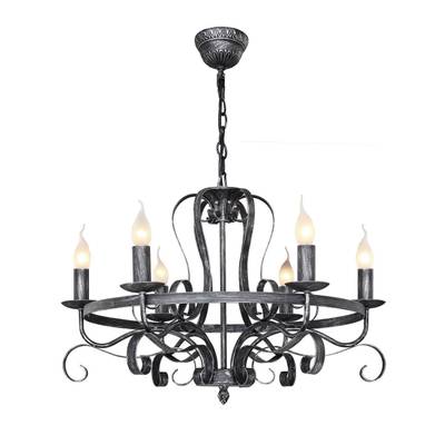 Подвесная люстра Palermo 2162-6P, 6*E14*40W. ТМ F-Promo