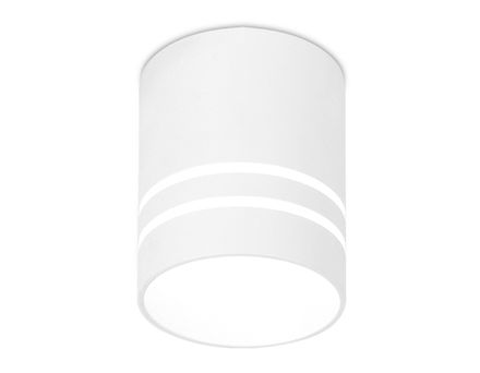 Накладной светодиодный точечный светильник TN240 WH/S белый/песок LED 4200K 12W D80*100