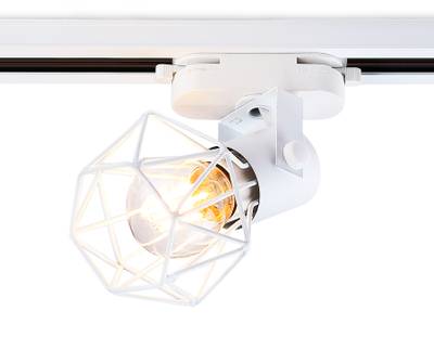 Светильник трековый GL5001 WH белый E27 max 40W D92*163