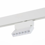 ST362.536.06 Магнитный трековый светильник белый LED 1*6W 3000K 532Lm Ra>80 36° IP20 L120xW22xH134 48V