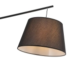 08448-F,19 Торшер Инвар черный L135 h178 E27 1*40W (комплект состоит из 2х коробок)