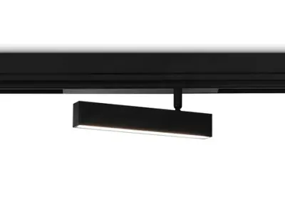 Светильник светодиодный диммируемый для шинопровода Magnetic 220V GL1322 BK черный IP20 12W 3000K-6400K 120° 232*25*112 (Без ПДУ)