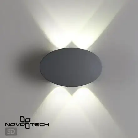 358562 STREET NT21 378 темно-серый Ландшафтный настенный светильник IP54 LED 4000K 4W 85-265V CALLE