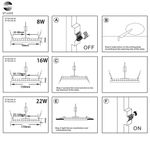 ST700.548.08 Св-к встр. Белый LED 1*8W 4000K 690Lm Ra80 180° IP44 D90xH20 85-265V