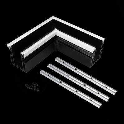 ST003.479.01 Угол-соединитель для профиля SKYLINE 48 с демпф. системой ST-Luce Черный