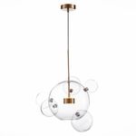 SL1133.213.01 Светильник подвесной ST-Luce Латунь/Прозрачный LED 1*14W 3000K