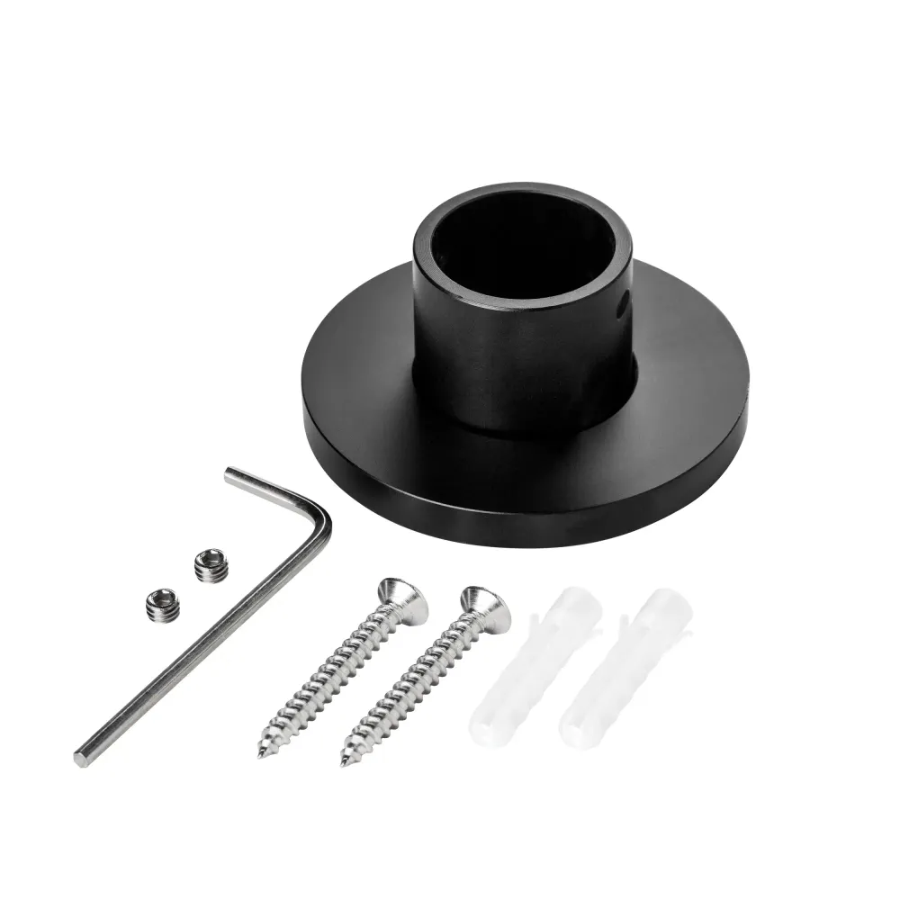 506487 Пятка крепежа 5064х7 тип D LINEA ЧЕРНЫЙ