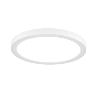 7754/18L MITRA LED SN Светильник пластик/белый LED 18Вт 3000-6500К D225 IP20 CCT/датчик движения NEBULA