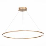 ST605.243.46 Светильник подвесной ST-Luce Золотистый/Белый LED 1*46W 4000K