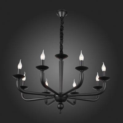 SL1114.403.08 Люстра подвесная ST-Luce Черный E14 8*40W