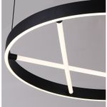 Подвесная люстра ARTE LAMP RICCO A1874SP-45BK, 1хLED