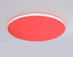 Потолочный светодиодный светильник с Wi-Fi Яндекс Алисой/Tuya/Smart Home/Alexa FZ2001 WH белый IP54 20W 3000K-6500K+RGB D300*55 (ПДУ ИК)