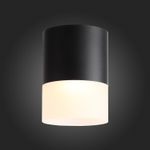 ST100.402.15 Светильник потолочный Черный LED 1*15W 3000K 1 170Lm Ra&gt;80 120° D118xH150 170-240VV