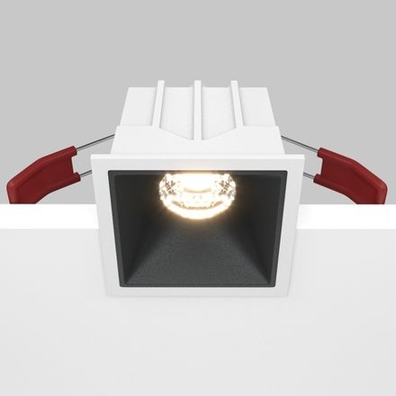 Встраиваемый светильник Alfa LED 3000K 1x10Вт 36° Dim Triac DL043-01-10W3K-D-SQ-WB. TM Maytoni