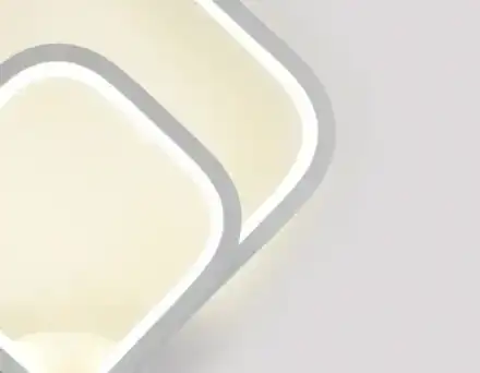 Настенный светодиодный светильник с выключателем FL420 WH белый LED 4200K 20W 280*220*80