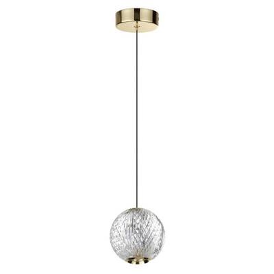 5008/5LA L-VISION ODL24 583 золотой/металл/акрил Подвес LED 5W 4000K 390лм CRYSTAL