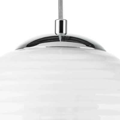 804101 Подвес DISSIMO 1х40W E27 ХРОМ/БЕЛЫЙ Lightstar