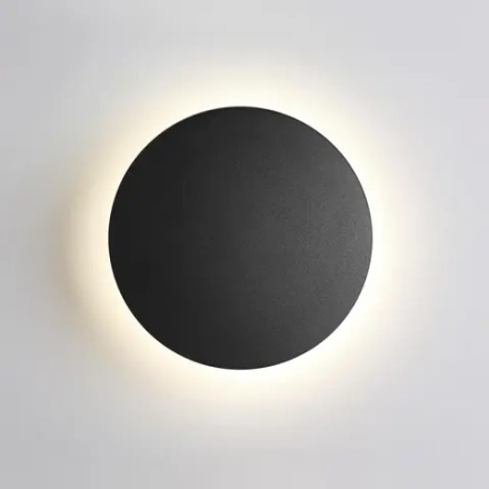 3634/9WL HIGHTECH ODL18 326 черный Бра IP54 LED 4000K 120° 9W 870Лм 220V ECLISSI