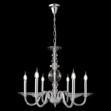 Люстра Crystal Lux ARABESQUE SP6 CHROME 1092/306
