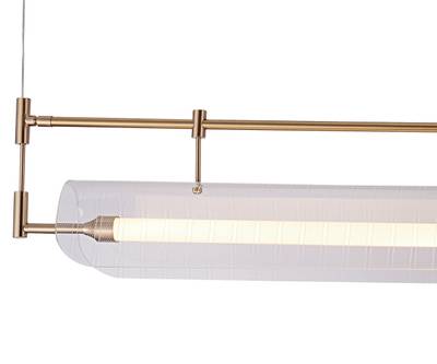 08021-150P,20 Подвес Аника бронза w150*10 h150 Led 32W (3000K)