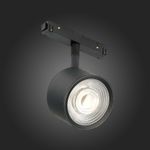 ST353.436.06 Магнитный трековый светильник Черный LED 1*6W 3000K 560Lm Ra&gt;80 36° IP20 L120xW81xH138 48V