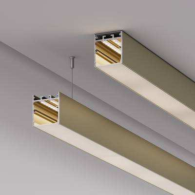 Профиль SL-LINE-3638-LW-2000 ANOD OLIVE GREY (Arlight, Алюминий)