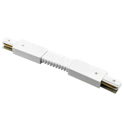 502156 Соединитель трековый однофазный BARRA регулируемый гибкий БЕЛЫЙ Lightstar