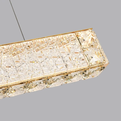 5071/40L HALL ODL24 595 золото/прозрачный/металл/хрусталь/стекло Люстра LED 40W 3700K VERSION