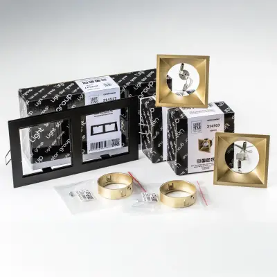 D5270303GMOD Светильник DOMINO QUADRO под LED модуль/лампу МR16 (214527+214503+214503+214003+214003)