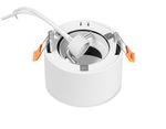 Встраиваемый точечный светильник TN146 WH/BK белый/черный GU5.3 D96*78