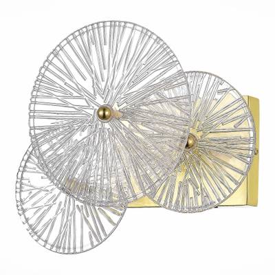 SL1657.201.01 Бра ST-Luce Золотистый/Прозрачный E14 1*40W