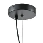 6595/4A MODERNI LN25 черный/прозрачный, металл/стекло Подвес E27 4*60W 220V CORNE