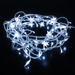 Гирлянда бахрома 1,8*0,5 м IP20 100-002 белый