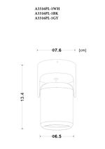 Спот Arte Lamp LIBRA A3316PL-1BK, 1хGU10