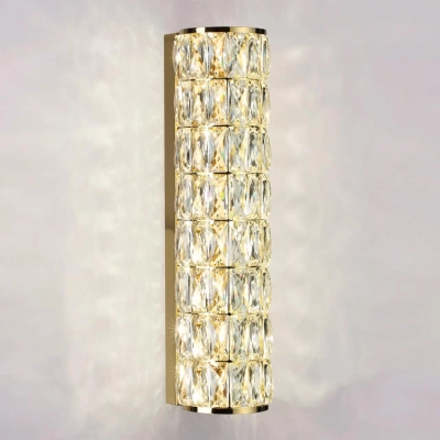 4926/8WL L-VISION ODL24 581 золото/металл/хрусталь Настенный светильник LED 8W 4000K 463Лм PANTA