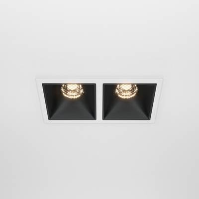 Встраиваемый светильник Alfa LED 3000K 2x10Вт 36° Dim Triac, DL043-02-10W3K-D-SQ-WB. TM Maytoni