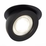 ST654.448.10 Св-к встр. Черный LED 1*10W 4000K 850Lm Ra&gt;90 38° IP20 D109xH60 180-240V