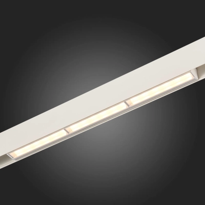 ST804.536.18 Магнитный трековый светильник Белый LED 1*18W 3000K 1 300Lm Ra>90 120° IP20 L330xW22xH46 48VV