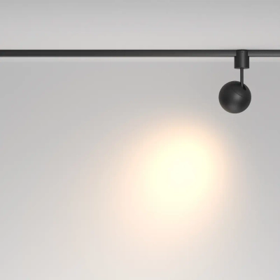 Трековый светильник Сфера / Sfera Elasity 3000K 8Вт 36°, TR164-1-8W3K-M-B. TM Maytoni