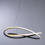 Подвесная люстра Arte Lamp SWING A2522SP-2BK, 1хLED