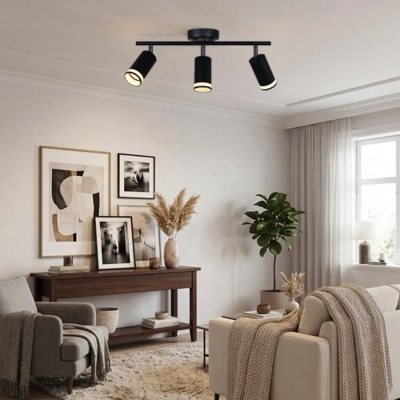 16001-9.5-003CT SPOT LIGHT GU10 BK светильник точечный Reluce Technical, GU10х3