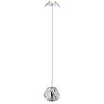 5084/5L L-VISION ODL25 561 хром/прозрачный/металл/акрил Подвес LED 5W 4000K 250Лм JEMSTONE
