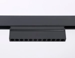 Светильник светодиодный поворотный для шинопровода Magnetic GL4048 BK черный IP20 12W 4200K 48V 24° 223*22*105