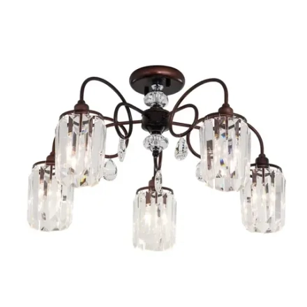 Citilux Синди CL330153 Люстра хрустальная Коричневая